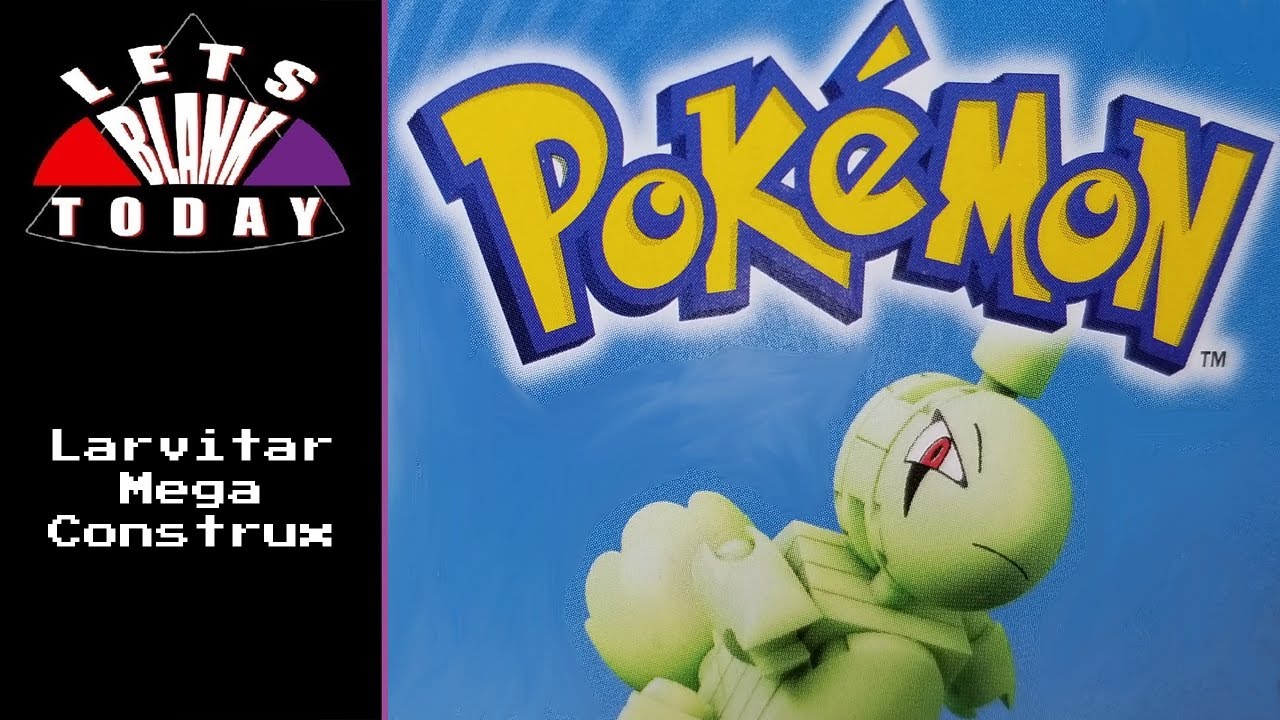 Mega Construx Larvitar Build