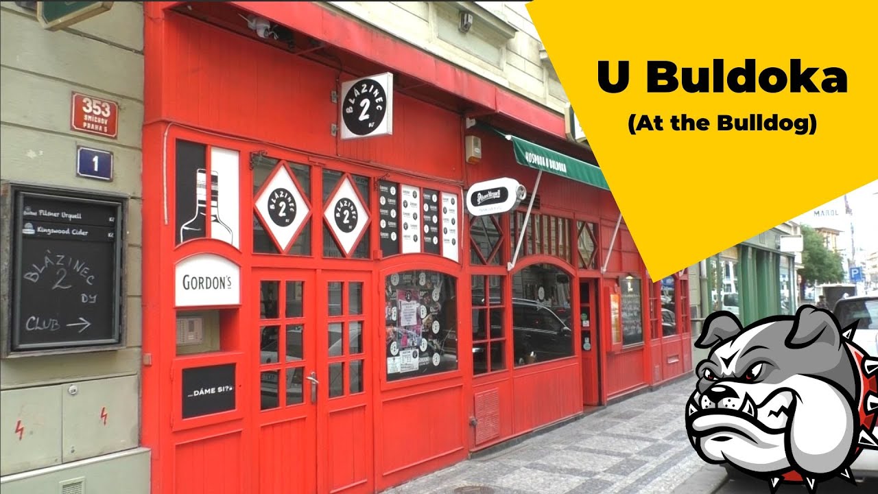 Prague's best beer? - U Buldoka Bar. Well, no, that's a big claim, it's just Pilsner, which is fine.