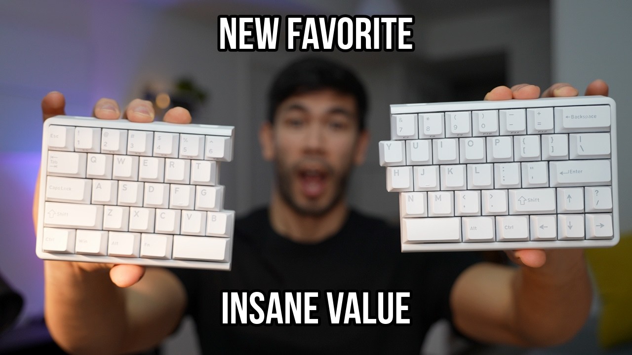 NocFree Lite Wireless Split Keyboard Review: Vial QMK and Homerow Mods Tutorial