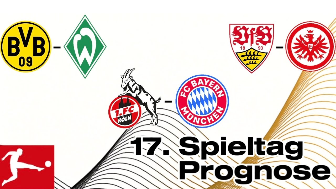 Bundesliga Prognose 17. Spieltag (25/26)