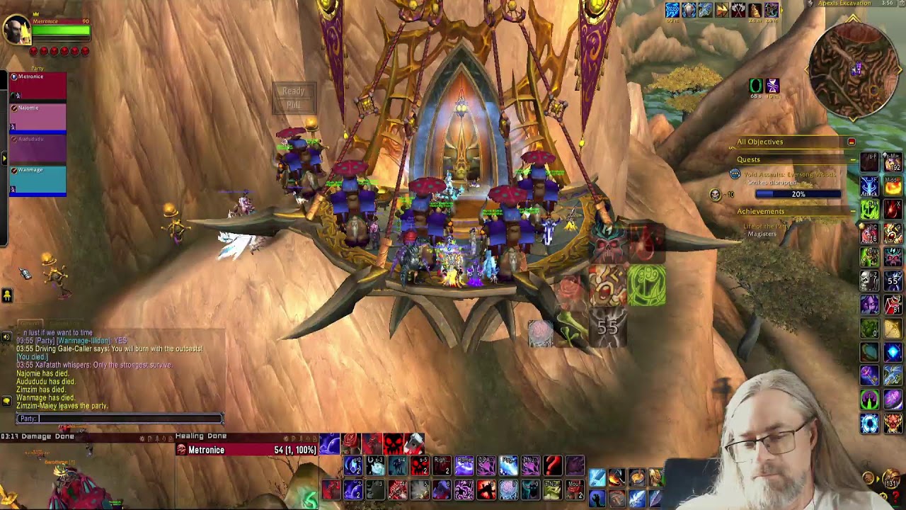 Mythic+ Pugging Keys - Blood Death Knight POV