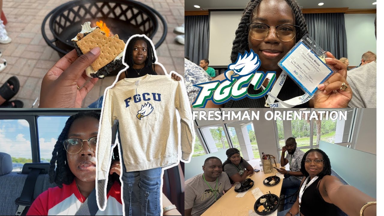 FGCU Freshman Orientation!! | college tour, overnight stay, exploring, making friends, etc|