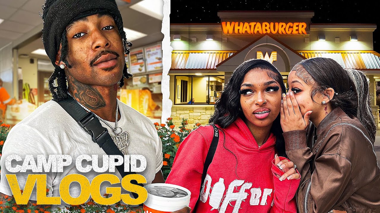 3AM in WHATABURGER | CAMP CUPID 💘 DAY 2 VLOG