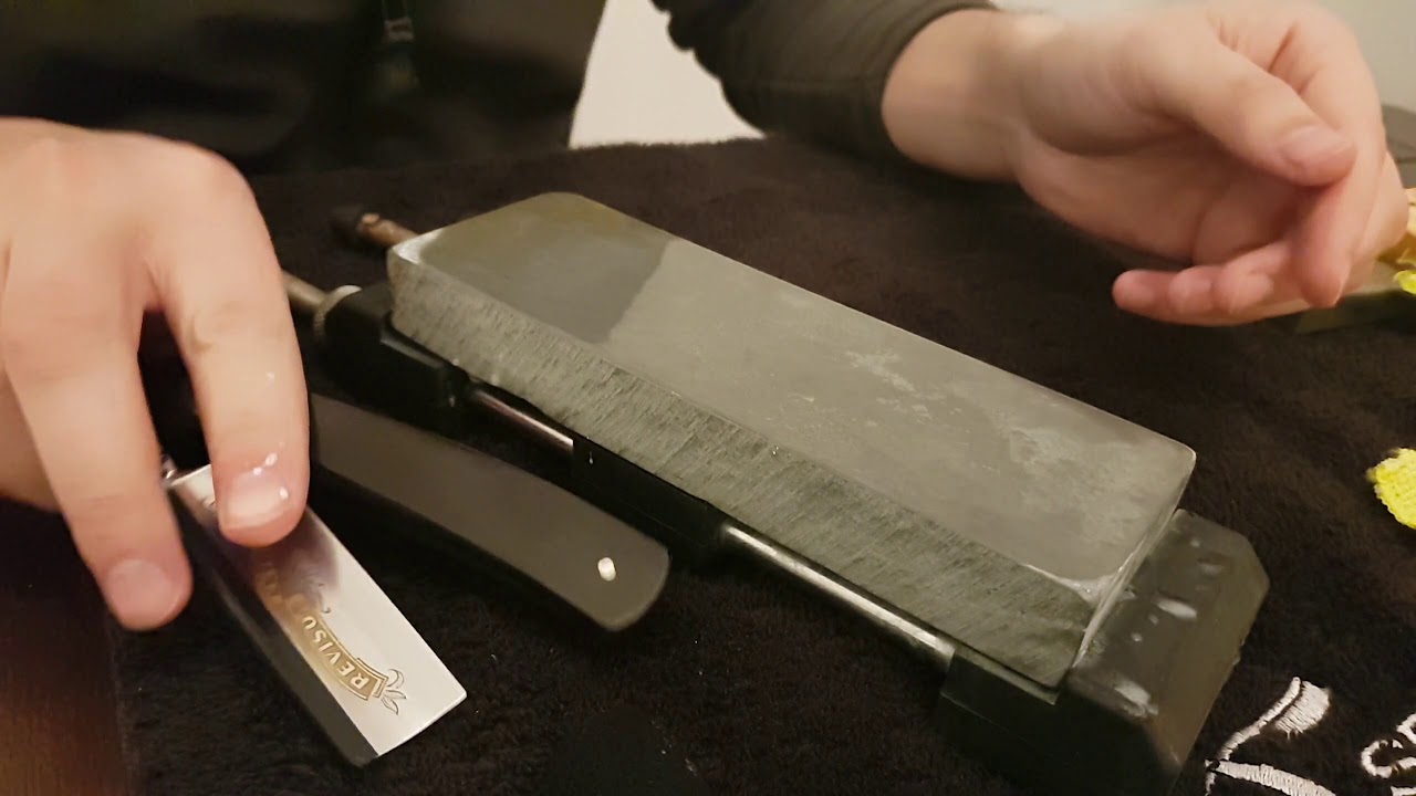 ASMR | Straight Razor Honing | Revisor 8/8 on Japanese Stones