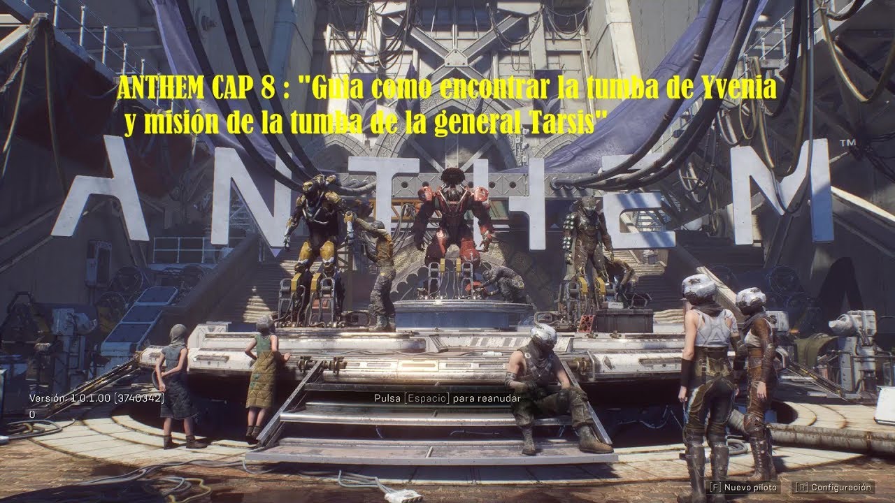 Anthem Cap 8 Tumba de la general Tarsis y Como llegar a la tumba de Yvenia