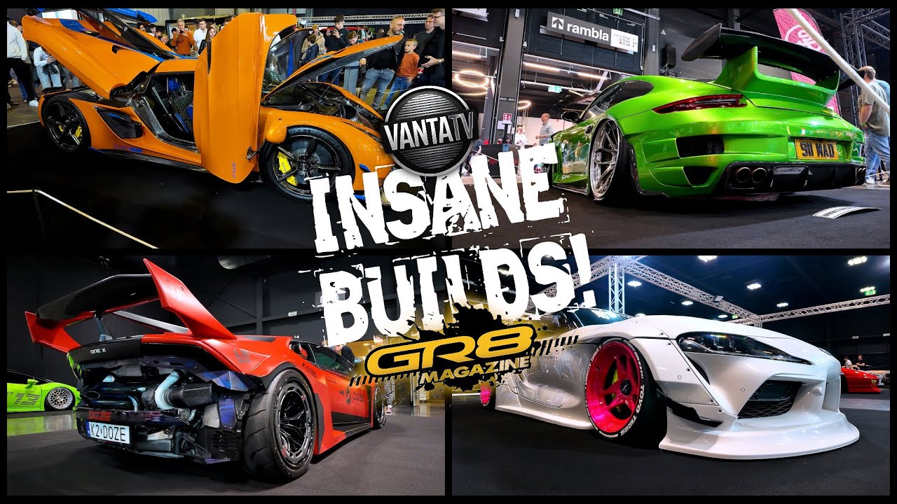 GR8 International Car Show 2025 | Koenigsegg Jesko, Liberty Walk Builds & Hypercars at Kortrijk Xpo