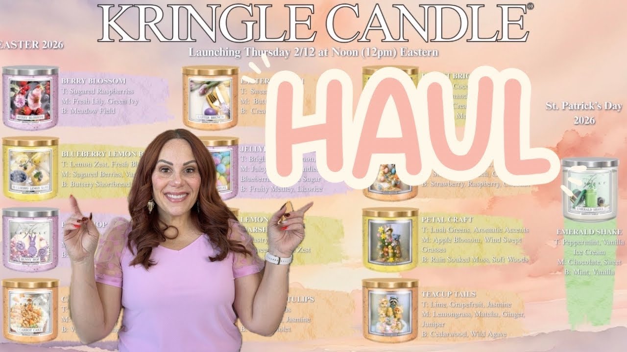 Kringle Easter & St. Patrick’s Candle Launch 2026 