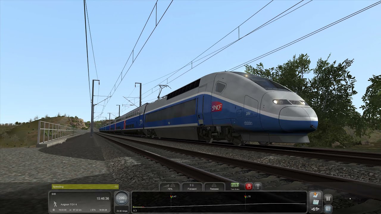 Train Simulator 2022 - [SNCF TGV Duplex] - Marseille Saint-Charles to Avignon - 4K UHD
