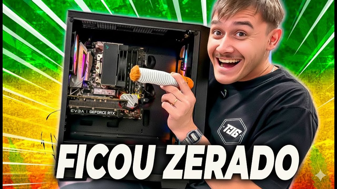 COMO LIMPAR UM PC GAMER (RAPIDO E FACIL)