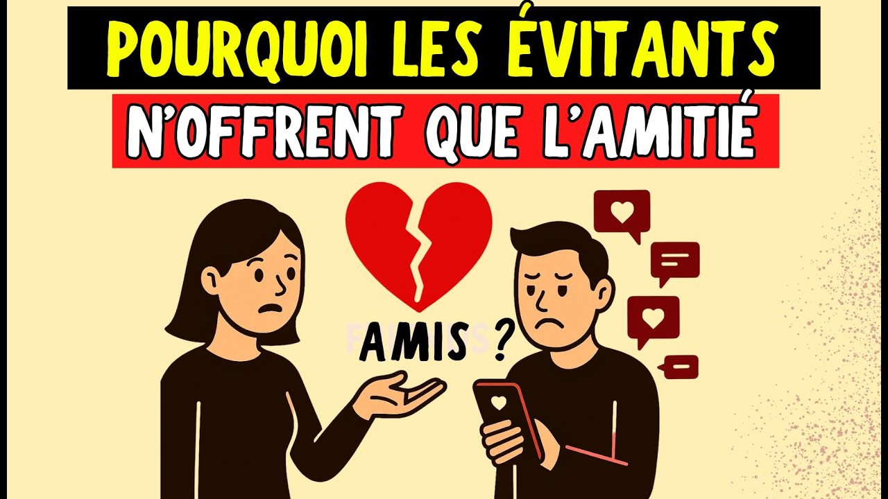 Pourquoi les Personnes Évitantes Proposent l'Amitié au Lieu de l'Amour  (Psychologie des Évitants)