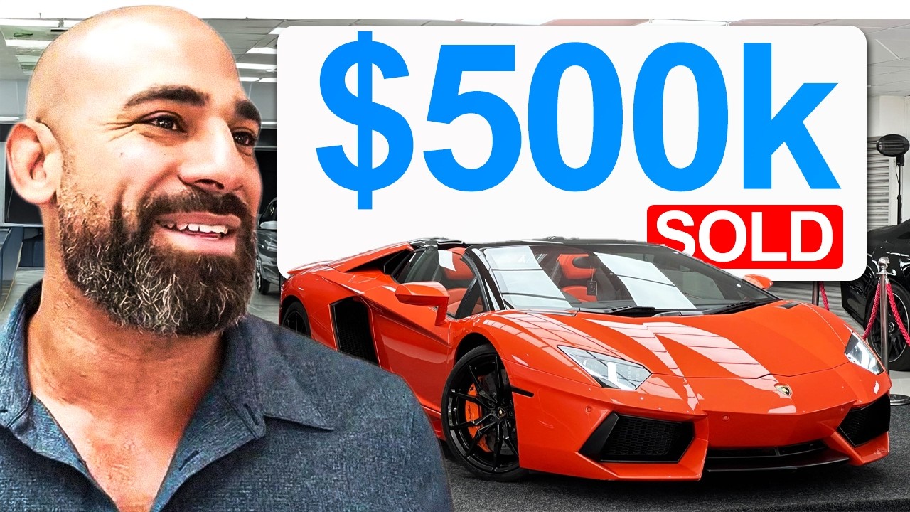 I TRADED My $500,000 Lamborghini Aventador?! | Day In The Life Of A LUXURY Car Dealer