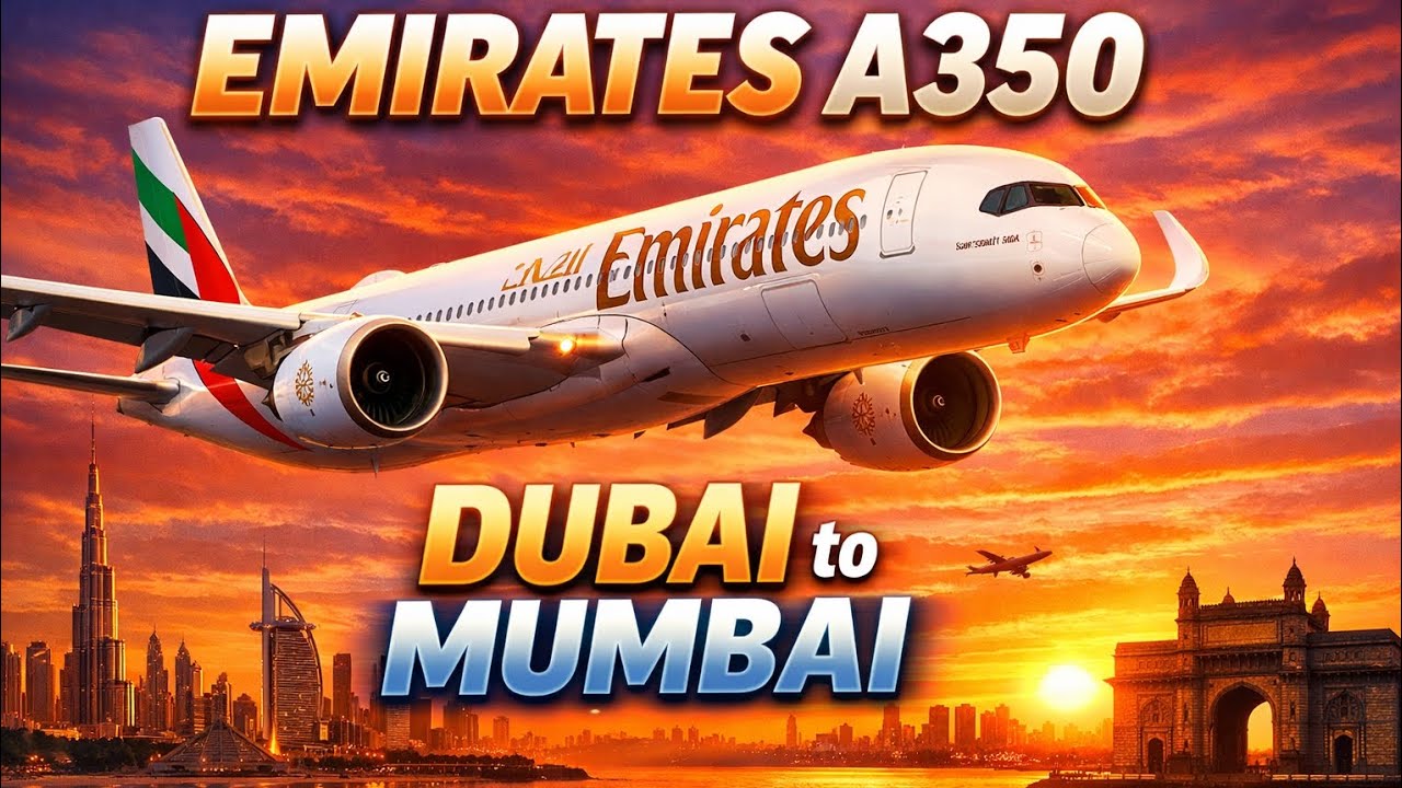 MSFS2024 | Inibuilds A350-900  | Dubai to Mumbai