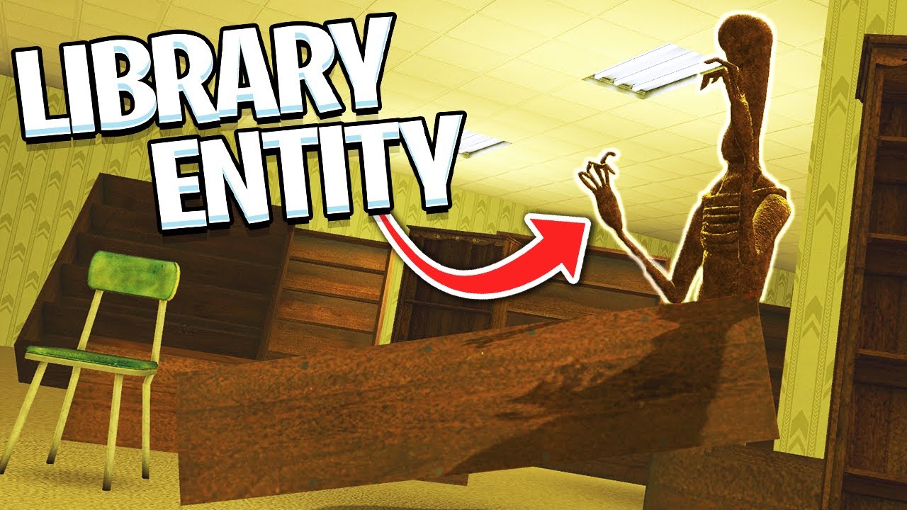 THE BACKROOMS: Library Entity + More (Garry's Mod)