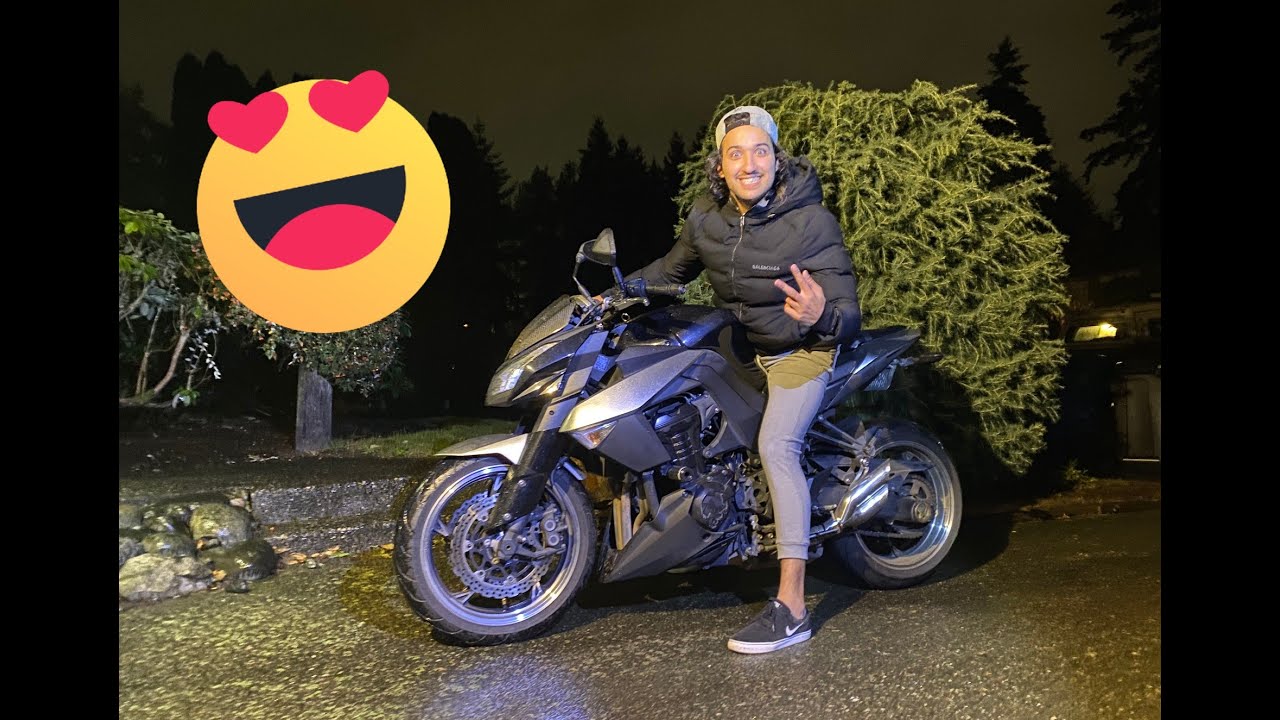 أخيرا تحقق الحلم 🇲🇦🇺🇸 و آشتريت دراجة أحلامي Kawasaki Z1000 😍❤️