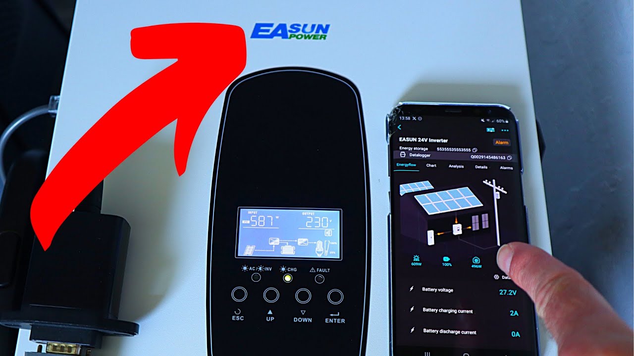 Солнечный инвертор EASUN | Дешево, но стоит ли?