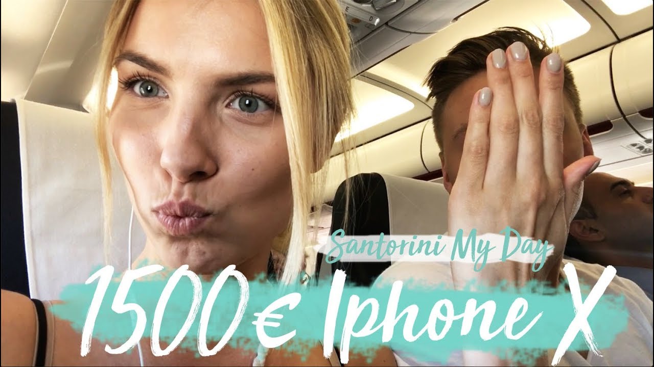 TESTISSÄ 1500€ IPHONE X ULKOMAILLA (Ei yhteistyö) - Santorini my day