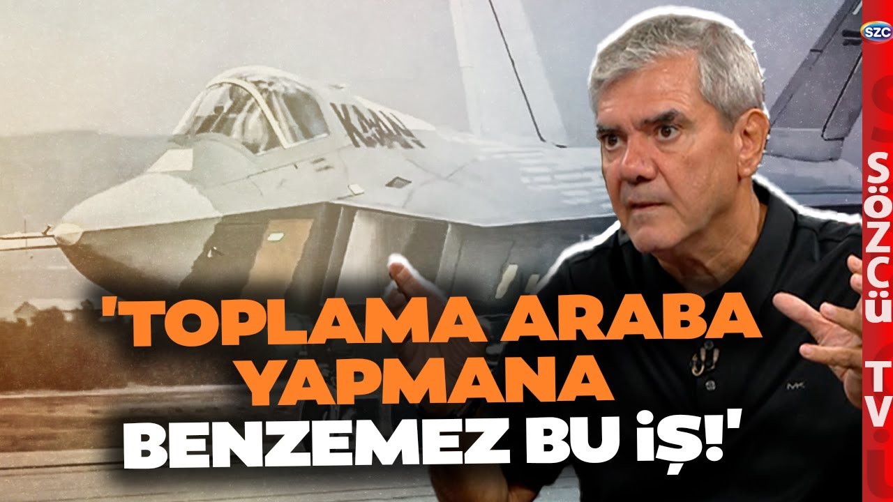 'Toplama Araba Yapmana Benzemez' 'KAAN' Uçağının Yerlilik Tartışması! Yılmaz Özdil'den F-35 Çıkışı