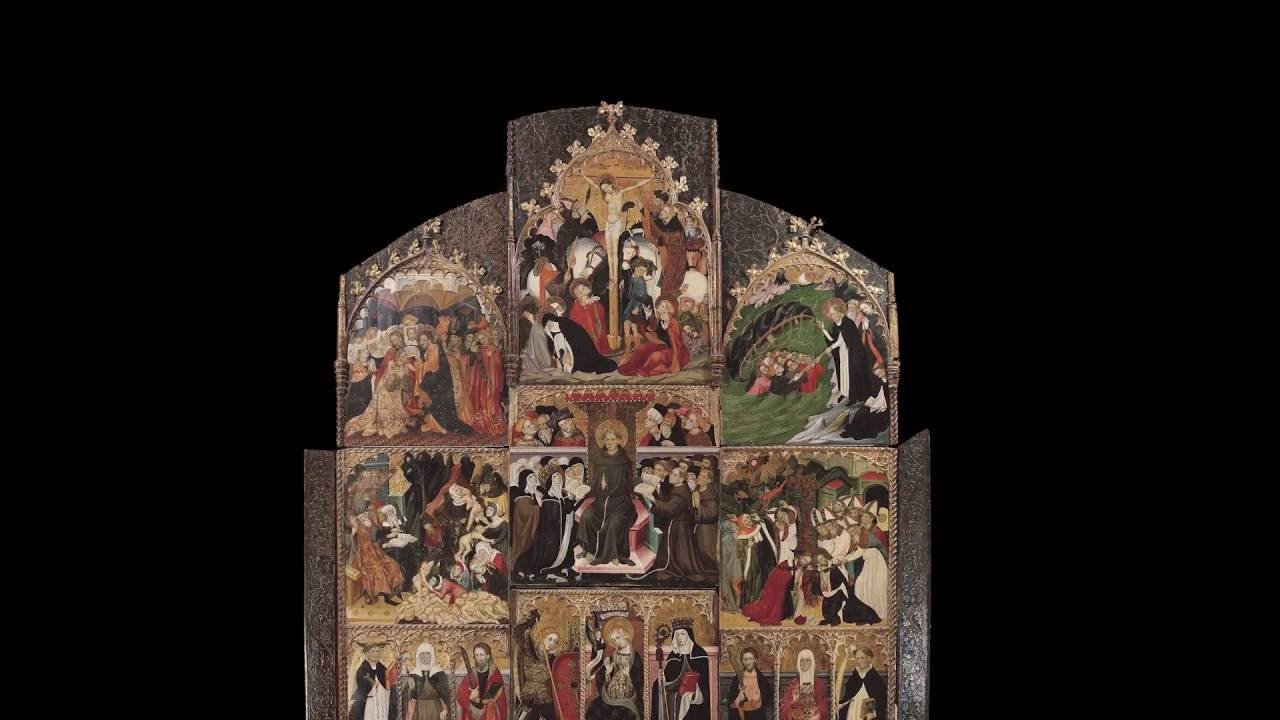 Retablo de Santa Clara de Llu&iacute;s Borrass&agrave;