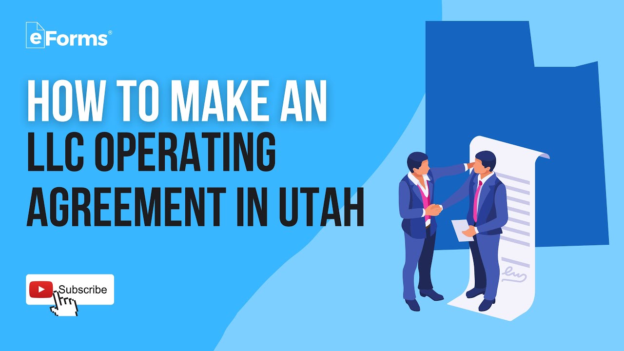 How to Make an LLC Operating Agreement in Utah - EXPLAINED
