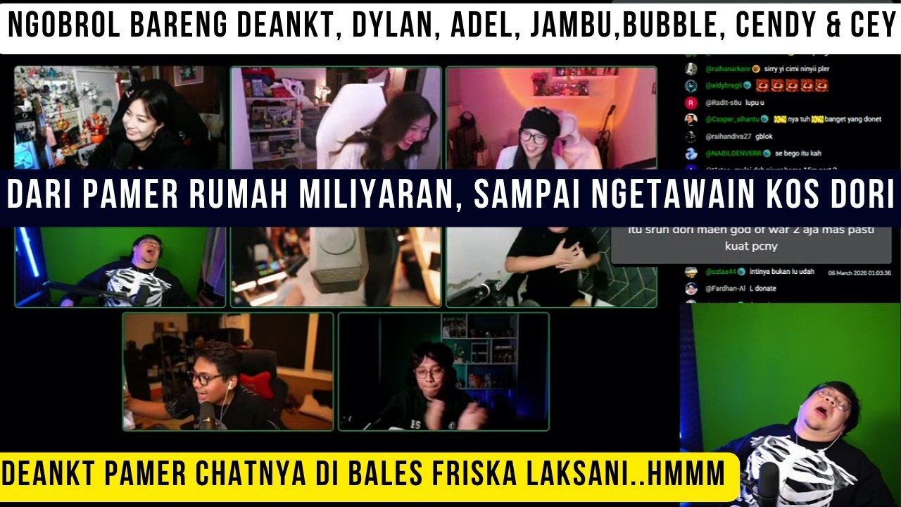 Deankt bangga chatnya di bales Frieska Laksani ! Dc bersama Deankt, Adel, Dori, Jambu dll