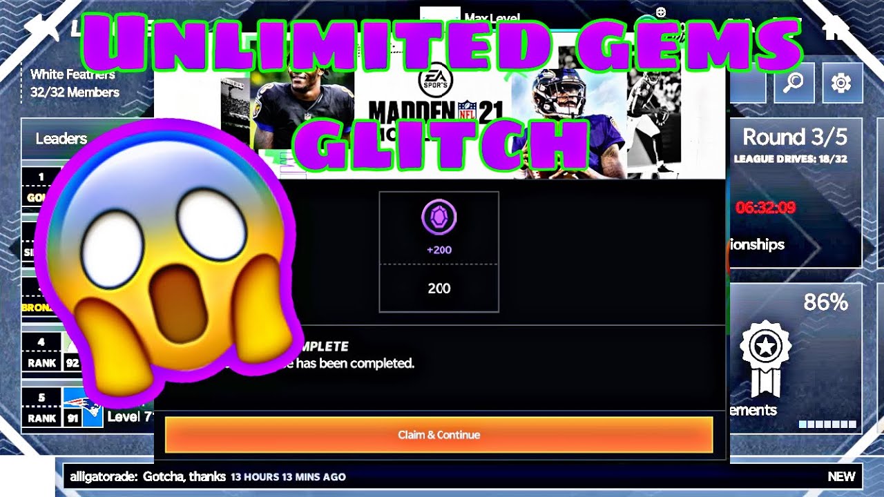 How to get LOTS OF GEMS! Madden Mobile 21