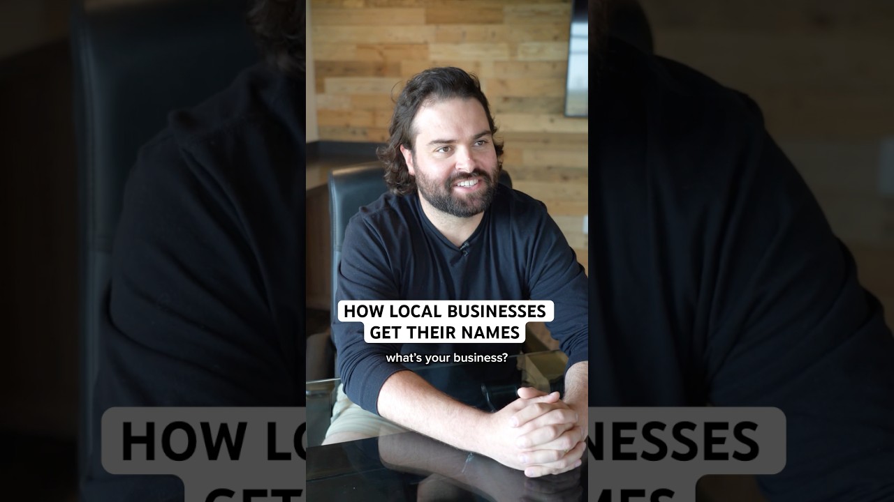 How Local Businesses Get Their Names