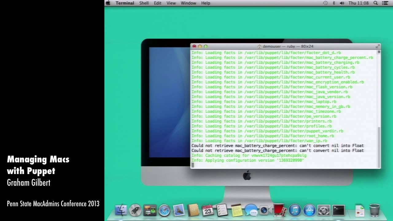 Managing Macs with Puppet - Graham Gilbert