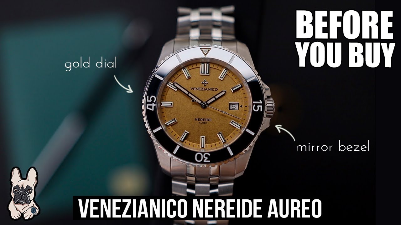 Самый интересный дайверский обзор часов Venezianico Nereide Aureo стоимостью до 1000 долларов