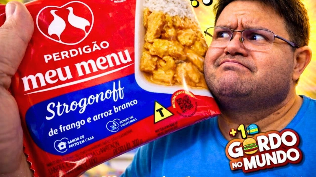 SERÁ QUE É BOM O STROGONOFF QUE JÁ VEM PRONTO COM ARROZ?