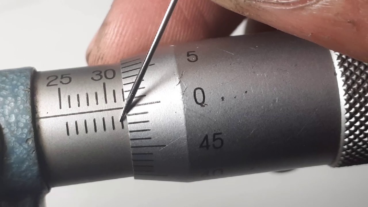 Cara baca mikrometer 0.01