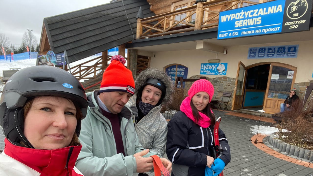 ZAKOPANE 2022 | HARENDA Первый раз на горных лыжах 😳
