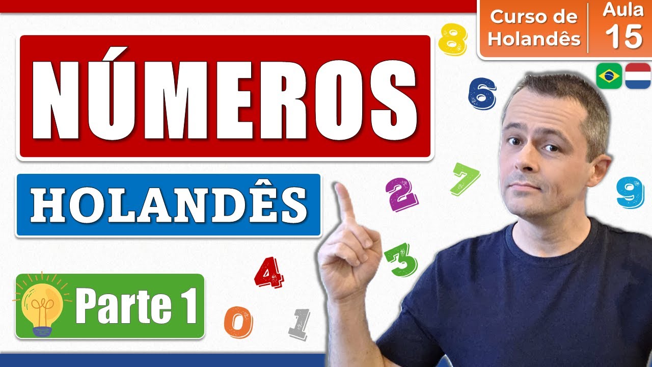 #15.1 Vamos aprender os Números em Holandês? - Parte 1 | F1V12-1