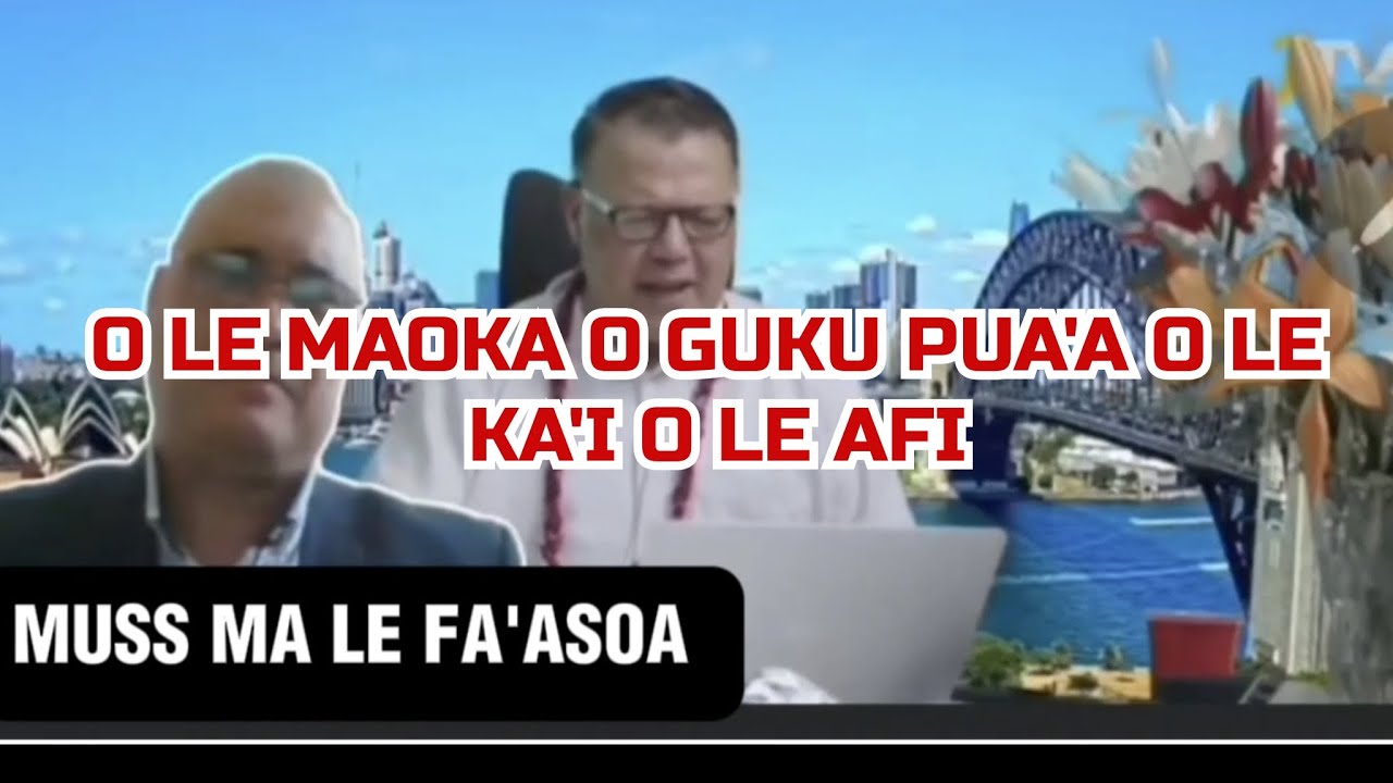 UA FAALOGO MA USIKA'I LIMOGI I LE MAOKA O MALAIA.