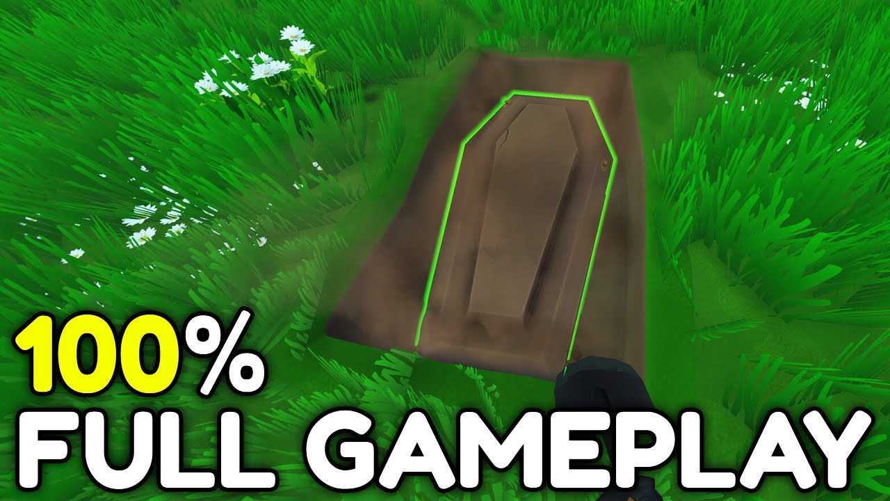 Im playing 100% of Zombie Graveyard Simulator
