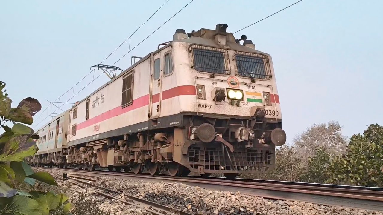 12 InONE🔥| EIGHT Passenger Train & FOUR Express Trains | Track Sound Action 🔥 | INDIAN RAILWAYS 