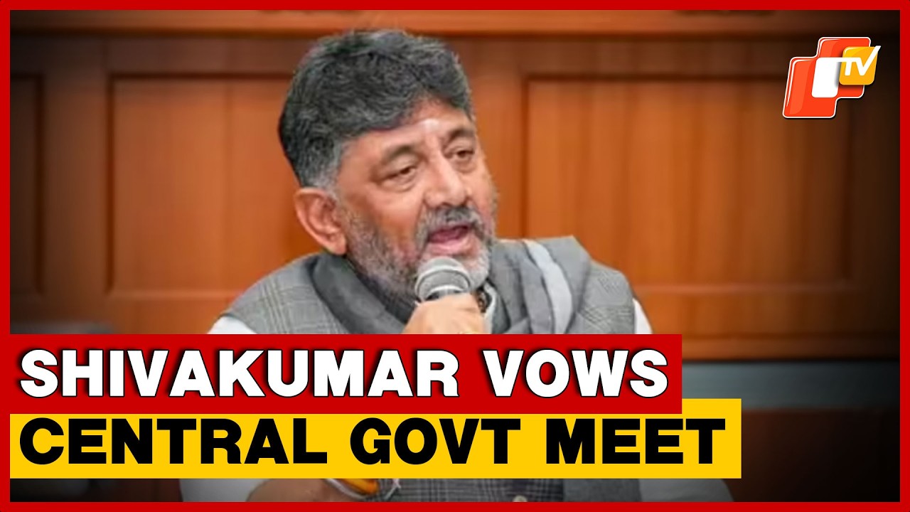 Deputy CM DK Shivakumar Meets MPs In Delhi, Vows Central Govt Meet
