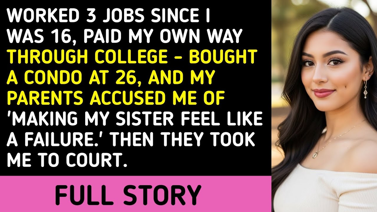 Worked 3 Jobs Since I Was 16, Paid My Own Way Through College - Bought A Condo At 26, And My Parents