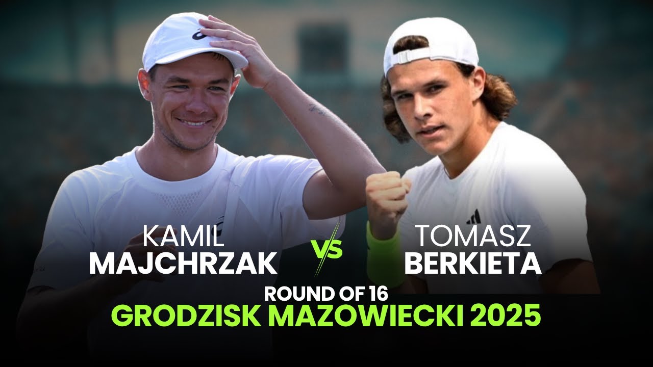 Kamil Majchrzak vs Tomasz Berkieta | Kozerki Open R16 | ATP Highlights