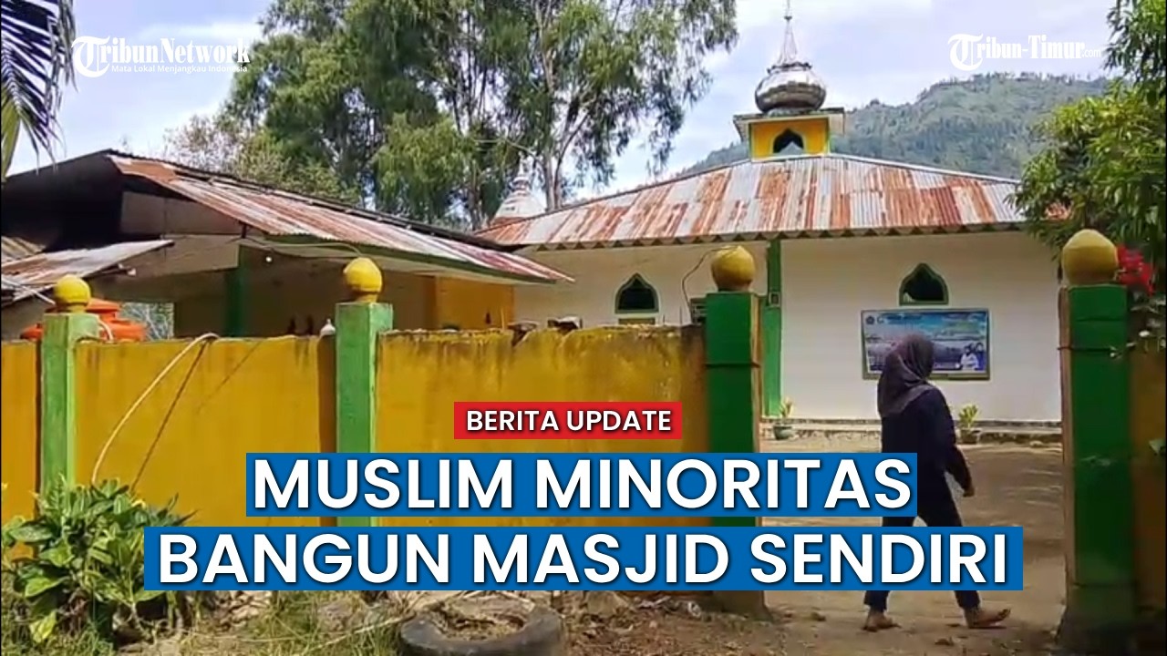 Simbol Toleransi dari Toraja: Masjid Ridho Allah, Dibangun Kaum Muslim, Dibantu Warga Kristen