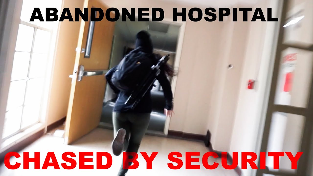 Chased By Security At Abandoned Hospital In Los Angeles