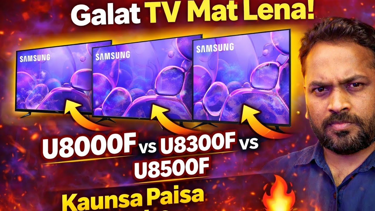 Samsung U8000F vs U8300F vs U8500F 🔥 Don’t Buy Before Watching This! | Best 4K TV 2026? #samsung 