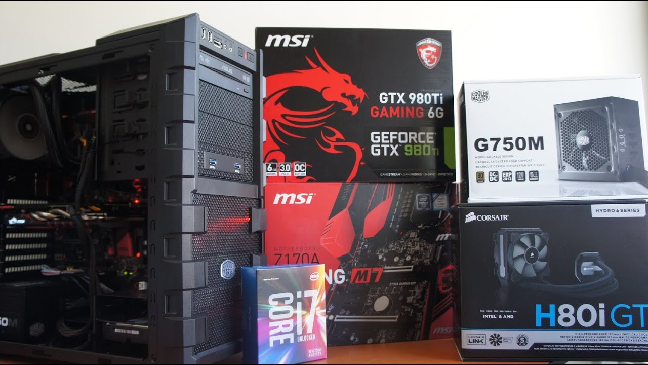 INTEL i7 6700K MSI Z170A GAMING M7 4900 Mhz overclock