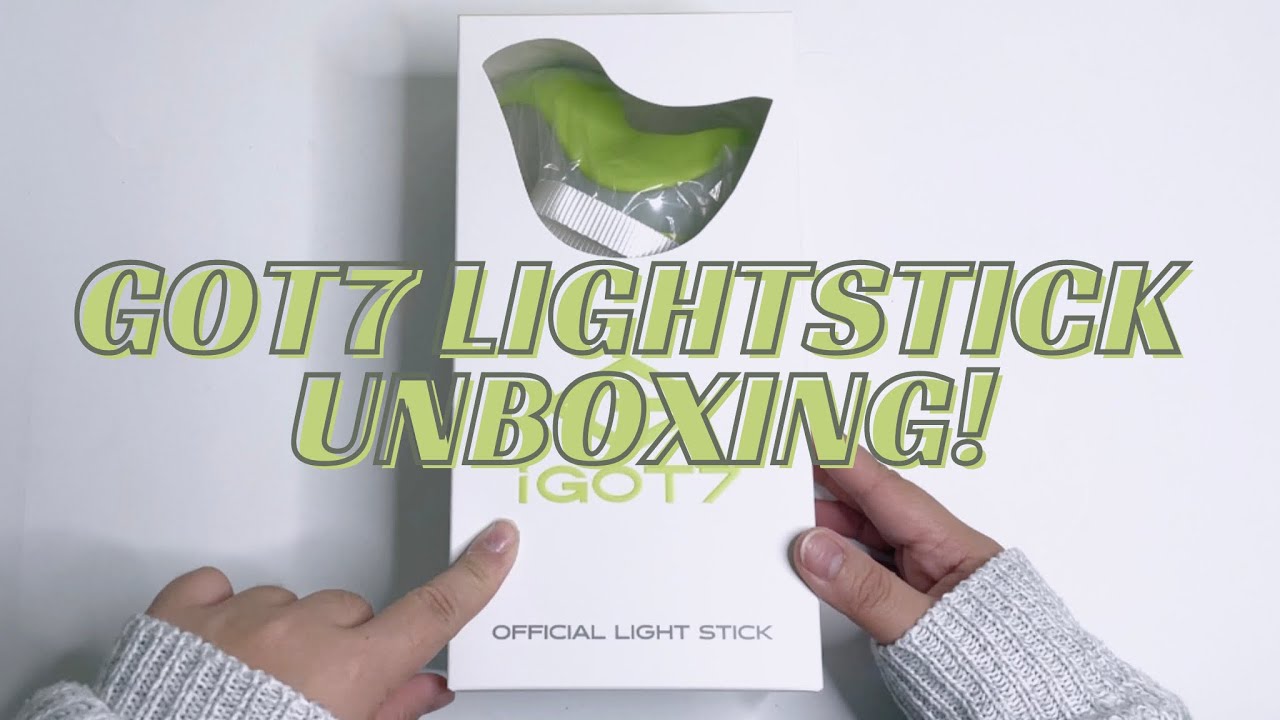 ♡ Unboxing GOT7’s Lightstick Ver 3!