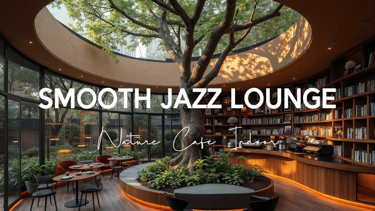 Nature Jazz Cafe Smooth Jazz Music in Beautiful Green Space for Ultimate Relaxation