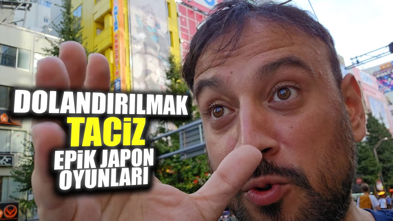 SADECE OYUN OYNAMAK İÇİN JAPONYA'YA GİTMEK! DOLANDIRILMAK, TACİZ, KORKUTUCU OYUNLAR