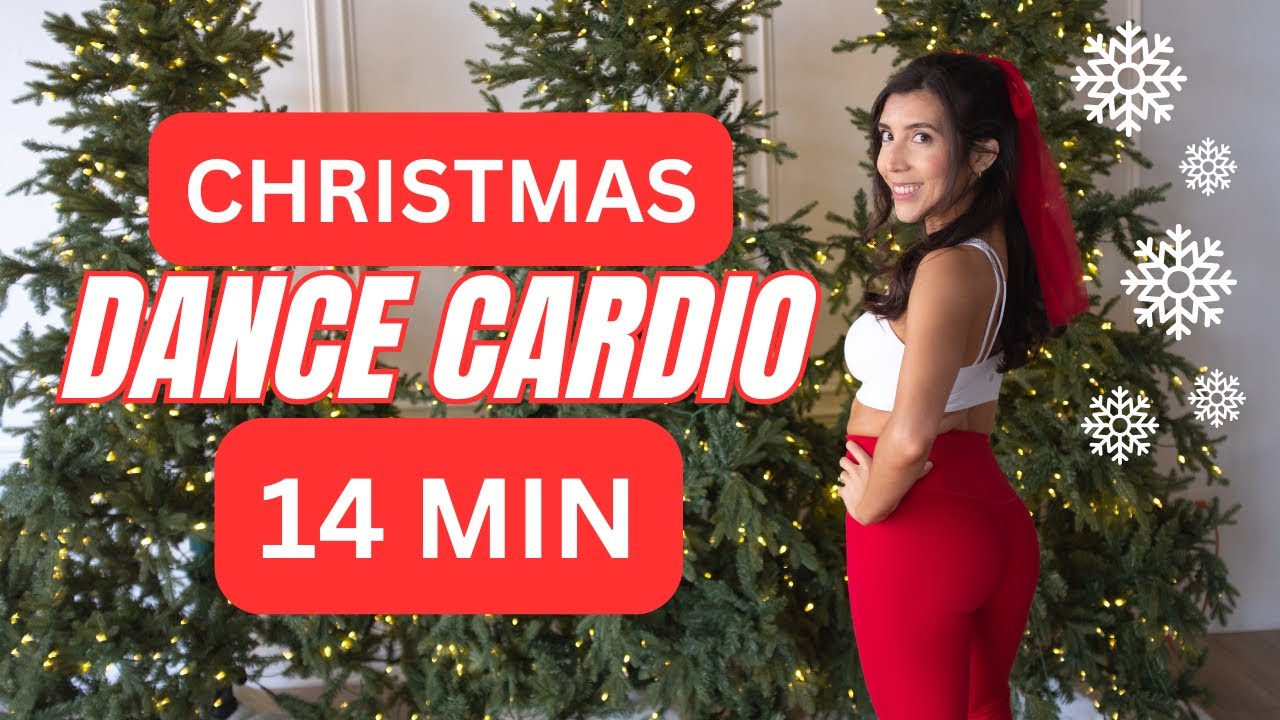 14 MIN Christmas Party Workout At Home | Pop, Up-Beat Christmas Songs