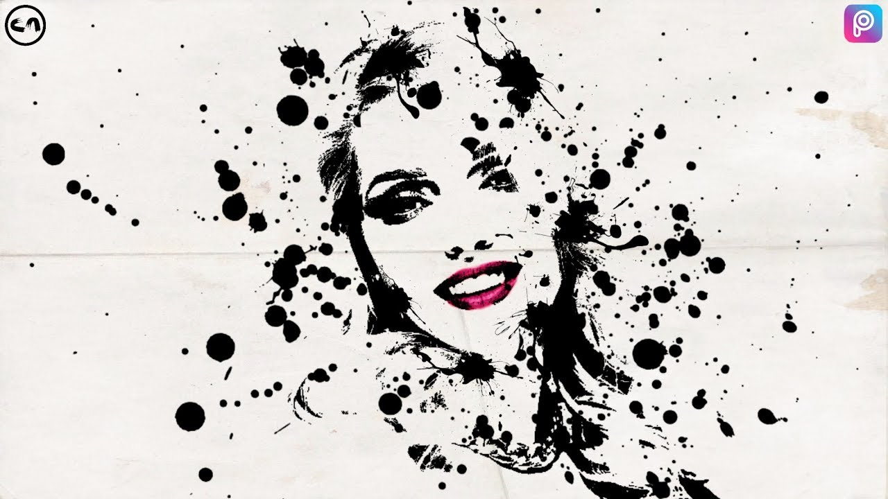 Ink Portrait - Picsart Photo Editing