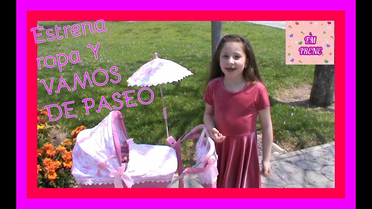 MI BEBE DANIELA ESTRENA SU ROPITA Y NOS VAMOS DE PASEO(MUÑECA ANTONIO JUAN)