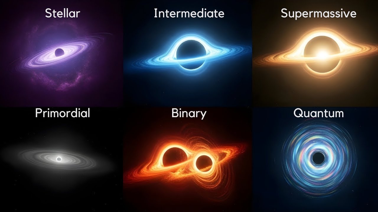 Every Terrifying Type Of Black Hole Explained