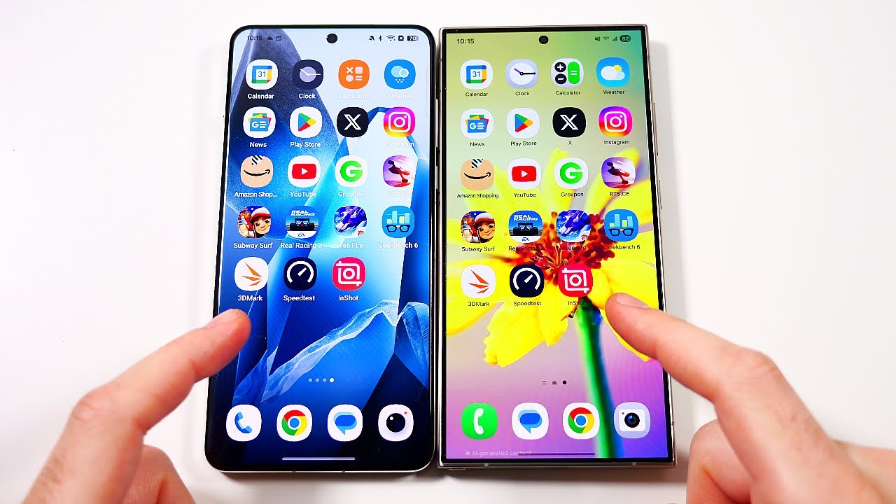 OnePlus 13 vs Galaxy S24 Ultra Speed Test